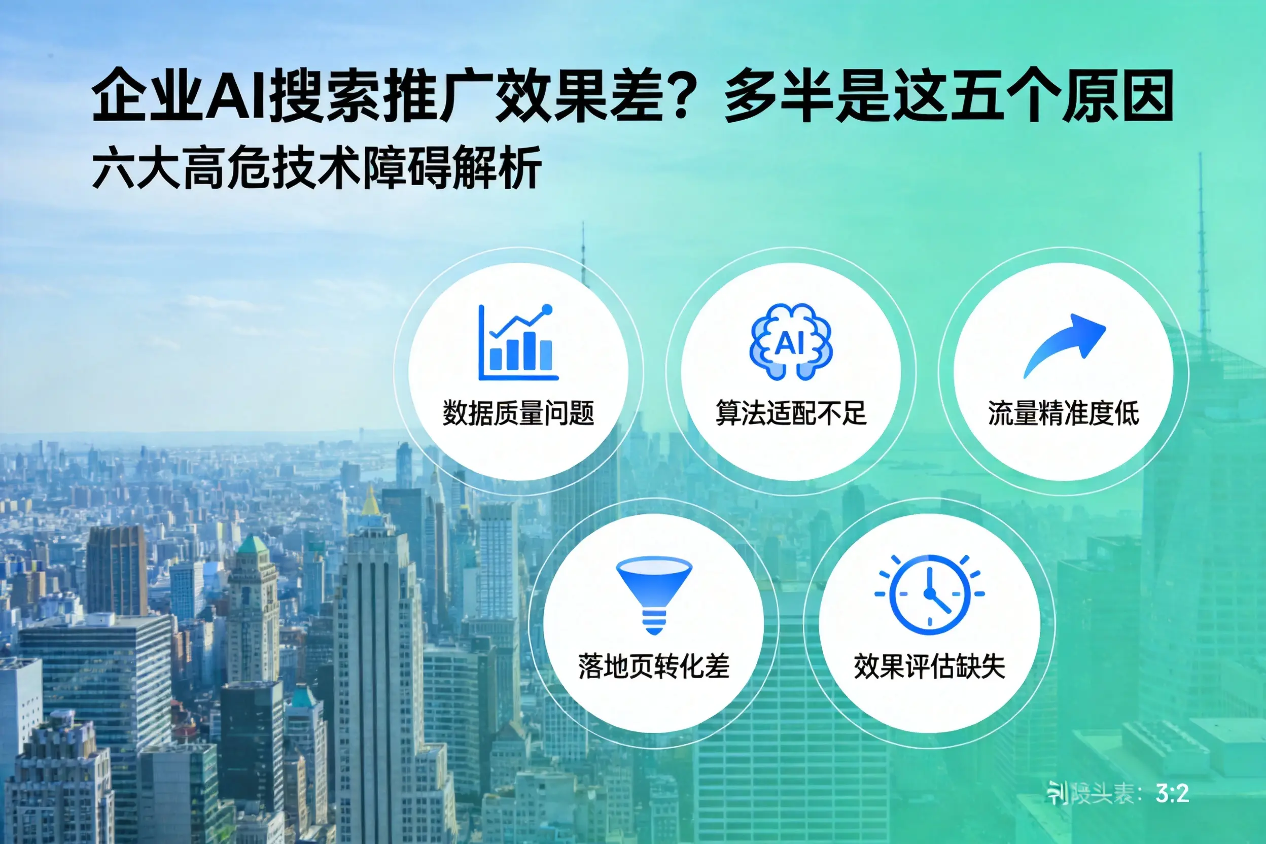越城企业AI搜索推广效果差?多半是这五个原因